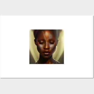 African Beauty IV Posters and Art